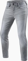 REV'IT! Jeans Piston 2 SK Light Grey Used L32/W32 - Maat - Broek