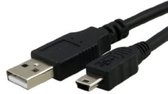 Caruba USB 2.0 A MALE - MINI MALE 5-PIN 2 METER