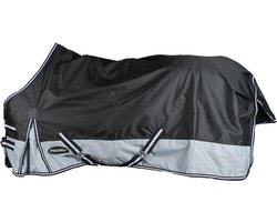 Pagony Tiger 0gr Regendeken - Paardendeken - Maat: 165 - Zwart - Nylon