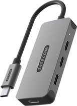 Sitecom - USB-C to 4x USB-C Hub - max 5 Gbps / max 7,5 W opladen per poort - 15cm kabel