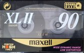 Maxell Cassette Tape XL II90 minuten cassettebandje