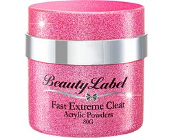 Beauty Label Acrylic Powders - Fast Extreme Clear 80g