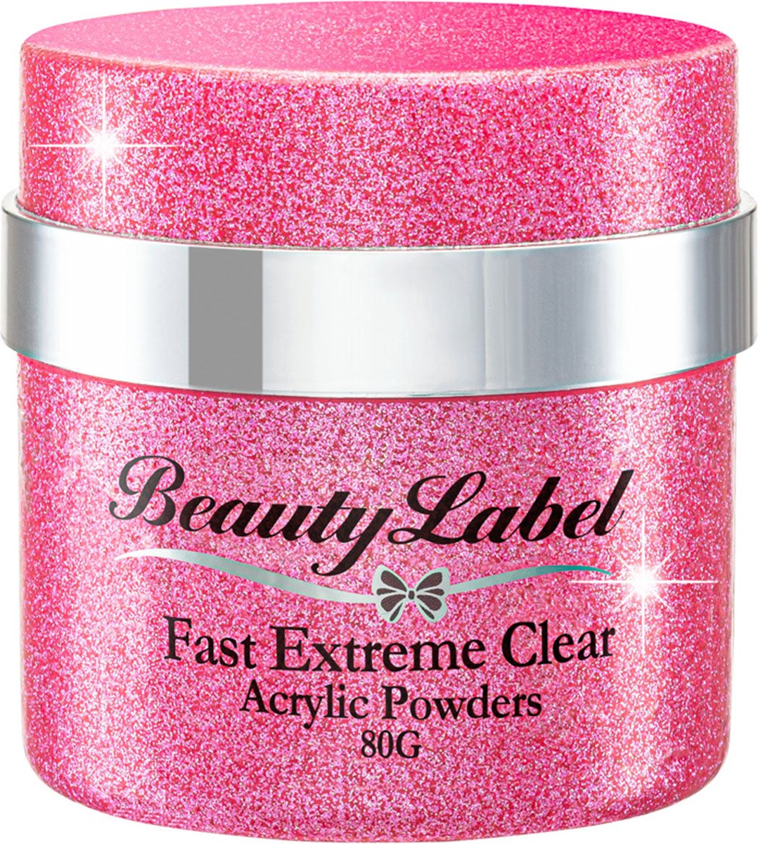 Beauty Label Acrylic Powders - Fast Extreme Clear 40g