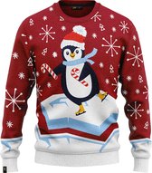 JAP Wrong Christmas pull - Skateguin - Cadeau de Noël adultes - Femme et homme - 2XL - Rouge