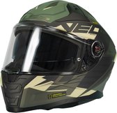 LS2 Ff811 Vector II Absolute M. Zwart Zilver Integraalhelm - Maat XL - Helm
