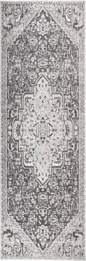 vidaXL Tapis d'extérieur tissé à plat 80 x 150 cm Multicolore