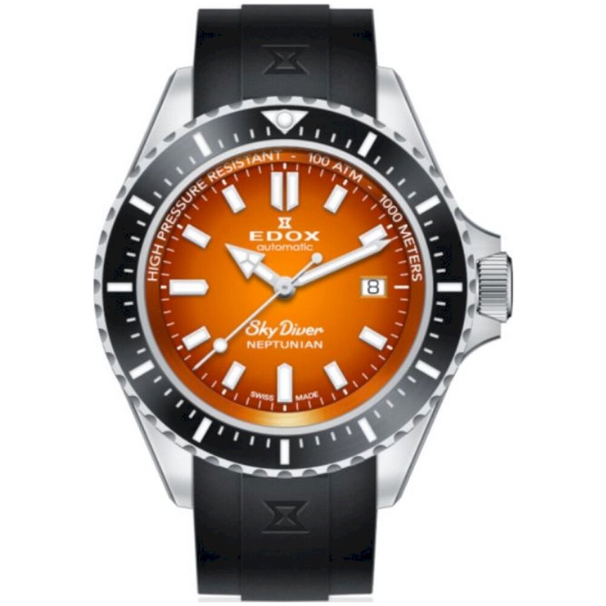 Edox - Polshorloge - Heren - Automatisch - Skydiver - 80120 3NCA ODN