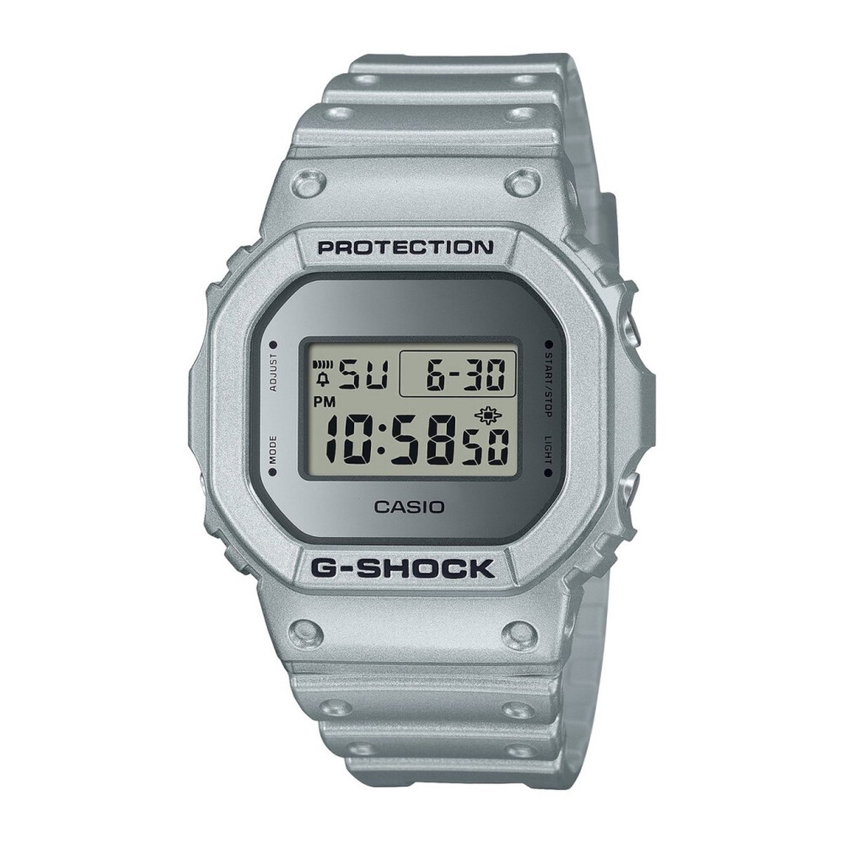 Casio G-Shock DW-5600FF-8ER Horloge - Kunststof - Zilverkleurig - Ø 38.5 mm