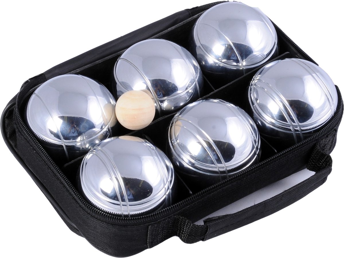 Jeu de Boules 6 bals nylon tas 3x2 720gr