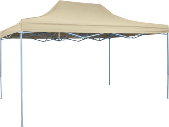 Tenda Pieghevole Pop-Up 4 Pareti Laterali 3x4,5 m Antracite