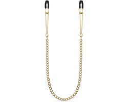 Gouden Tepelklemmen met Ketting