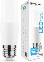 Modee Lighting - LED lamp Stick - E27 T37 - 9W vervangt 72W - 4000K helder wit licht