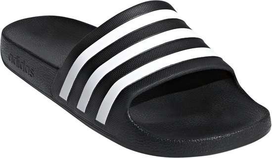 Chaussons Adidas Adilette - UK 4 (taille 37) - noir/blanc | bol