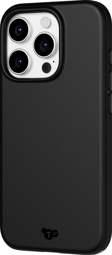 iPhone 15 Pro Max Hoesje Zwart x Transparant - Geschikt voor MagSafe