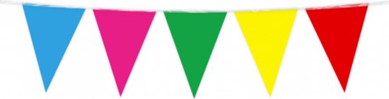 Party Flags - Multi colour