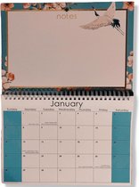 2024 Maandplanner - Memobord met Whiteboard - Notitiebord inclusief stift - 26x37cm