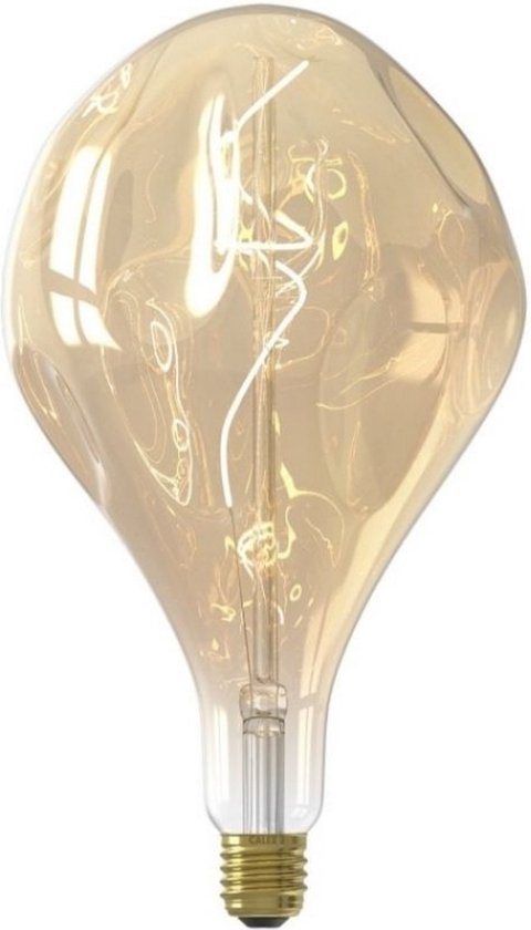 Calex XXL Organic EVO - Or - lampe à led - Ø165mm - Dimmable