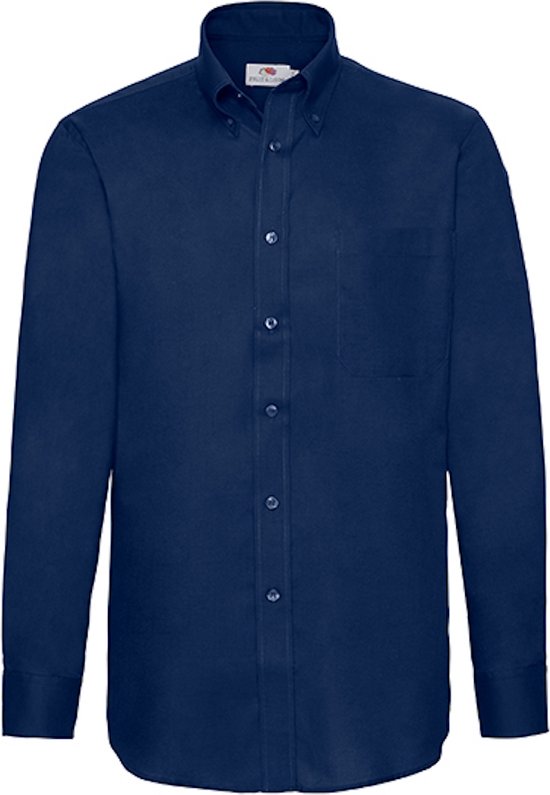 Fruit of the Loom - Shirt met lange mouwen 'Valueweight Longsleeve T' / Black, zwart, M