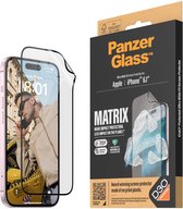 Geschikt voor PanzerGlass Matrix D3O Ultra-Wide Apple iPhone 15 Screen Protector