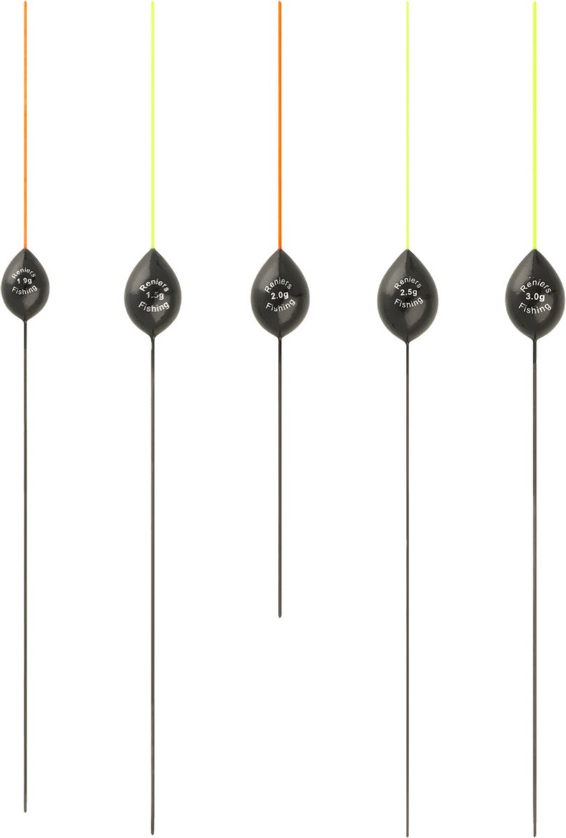 Reniers Fishing Dobber RF N23 - Kleur: geel,Maat: 2.50g