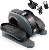 Mobiclinic Veleta - Stoelfiets - Mini hometrainer - 10 snelheden - LCD scherm - Mini Fitness Step - Stepapparaten - Stepper - Mini crosstrainer - Stoelfiets - Antislip pedalen