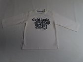 T-Shirt met lange mouw - Jongens -Creme - Gold Eagle- Moto - 6 maand 68