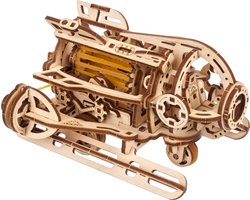 UGEARS Houten 3D Model - Mini Steampunk Onderzeeër