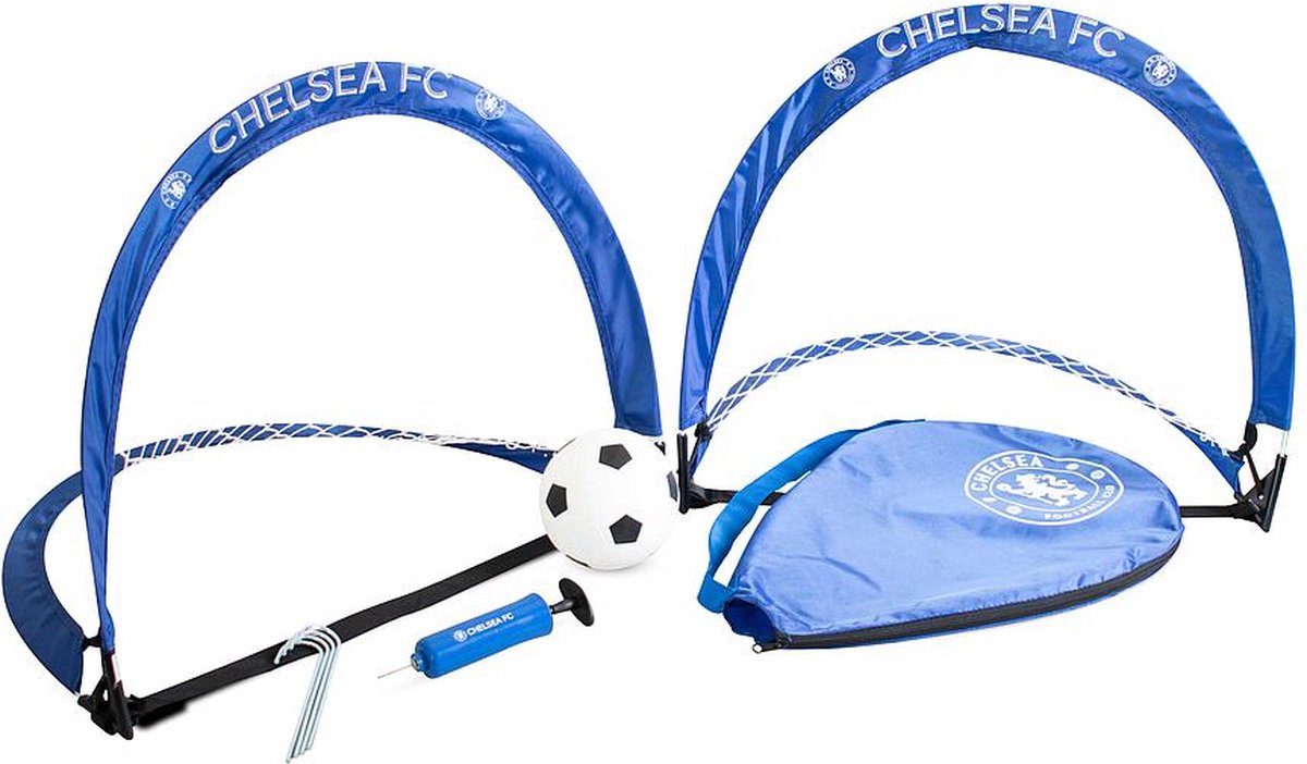 Chelsea FC - pop-up voetbaldoel - 54x44x44 centimeter