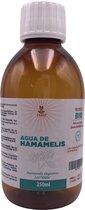 BIO Hamameliswater 250 ml , werkt genezend, ontstekingsremmend en hydraterend, helpt bij de behandeling van spataderen en aambeien, vermindert donkere kringen en wallen