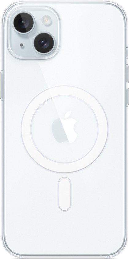 Apple doorzichtig hoesje met MagSafe geschikt voor iPhone 15 Plus