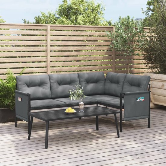 LILENO HOME Tuinstoelkussens als 1-delige set - stoel met lage