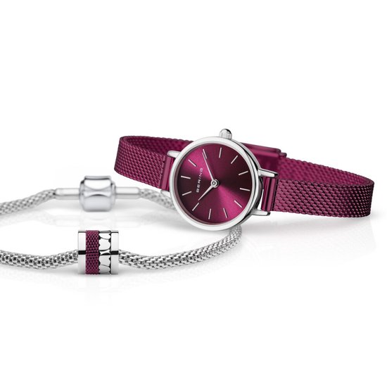 Bering - 11022-909-GWP - Set montre-bracelet et bracelet - Femme - Quartz - Classic