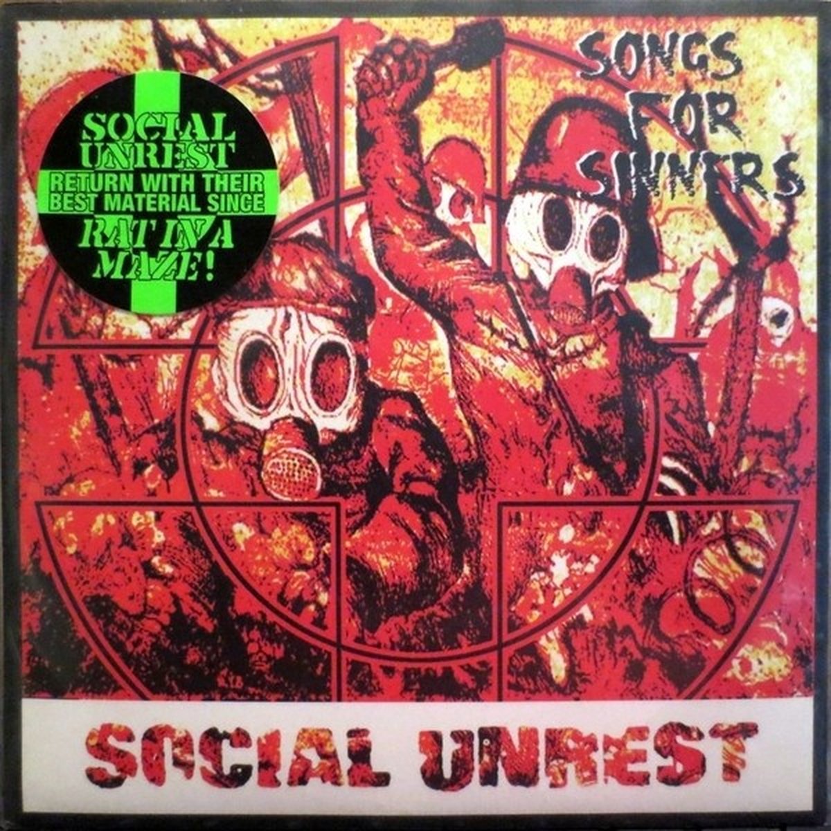Social Unrest - Songs For Sinners (7" Single)