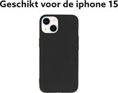 iphone 15 hoesje zwart achterkant - apple iPhone 15 black backcover