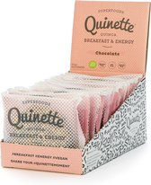 Quinette - Biscuit petit-déjeuner & énergétique sans gluten - Chocolat BIO (50g/pc.) 12 pièces