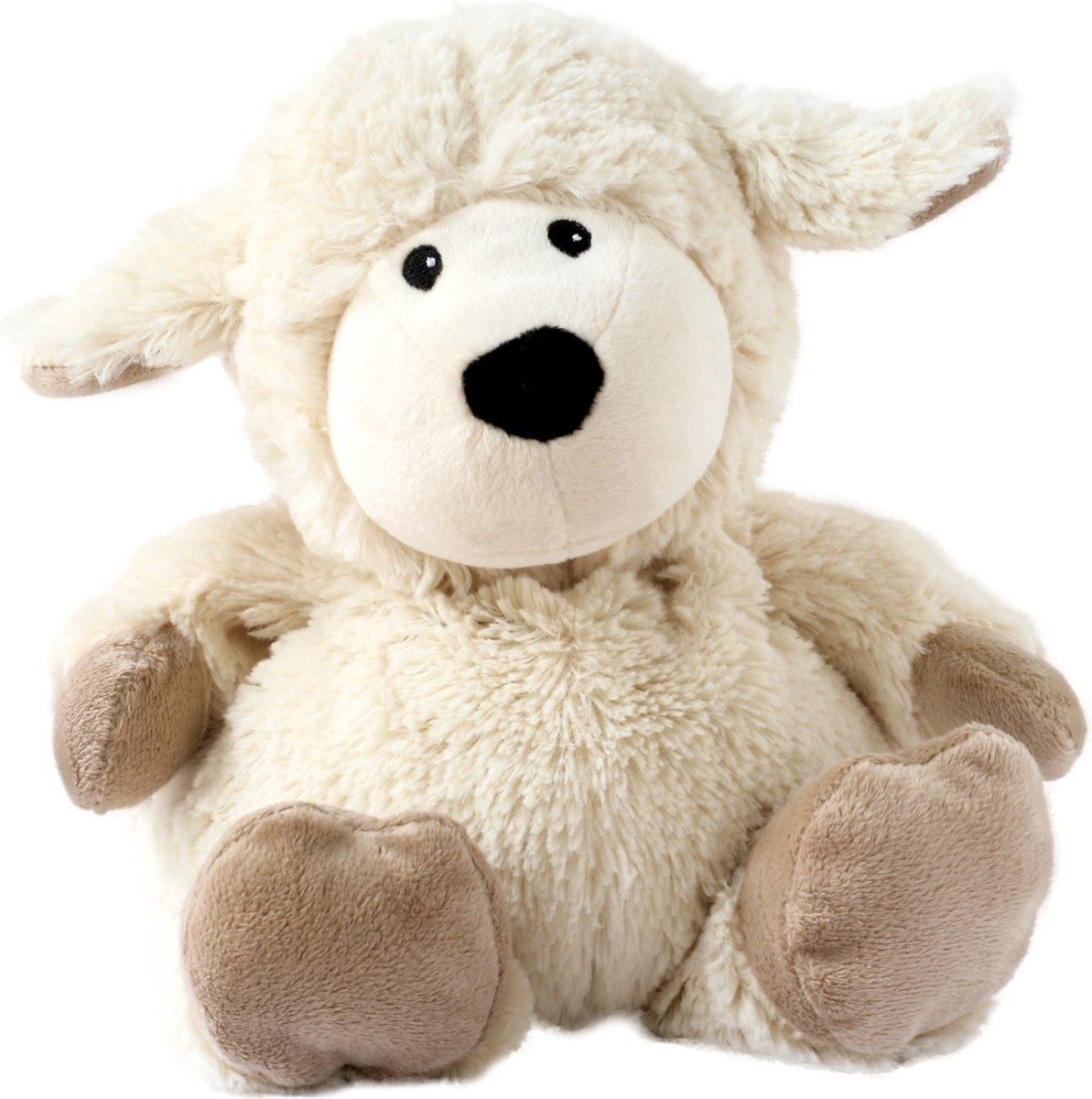 Goedkoopste Sheep White - wit schaapje warmtekussen lavendel Kleur ecru