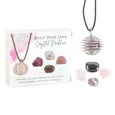 Something Different - Build Your Own Crystal Necklace Kit Kristallen en edelstenen - Multicolours