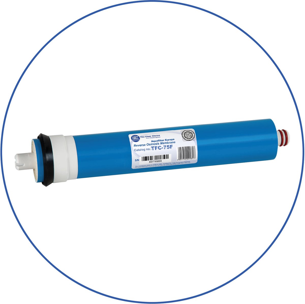 Aquafilter membraan 75 gpd osmoseapparaat osmosetoestel TFC-75F