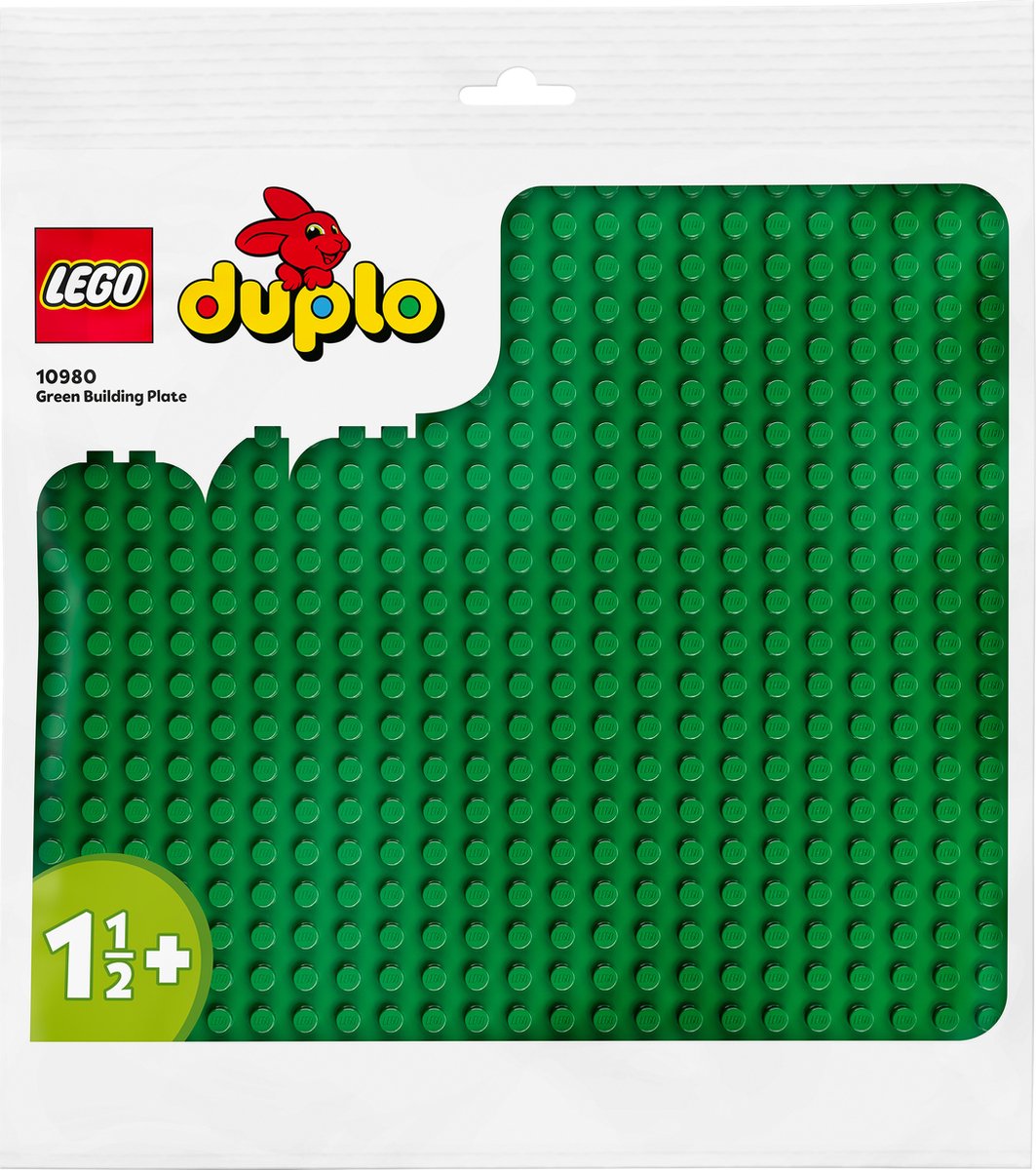 LEGO DUPLO 10980 La Plaque de Construction Verte | bol