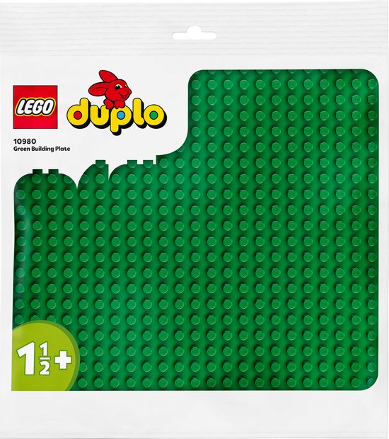 LEGO DUPLO 10980 La Plaque de Construction Verte