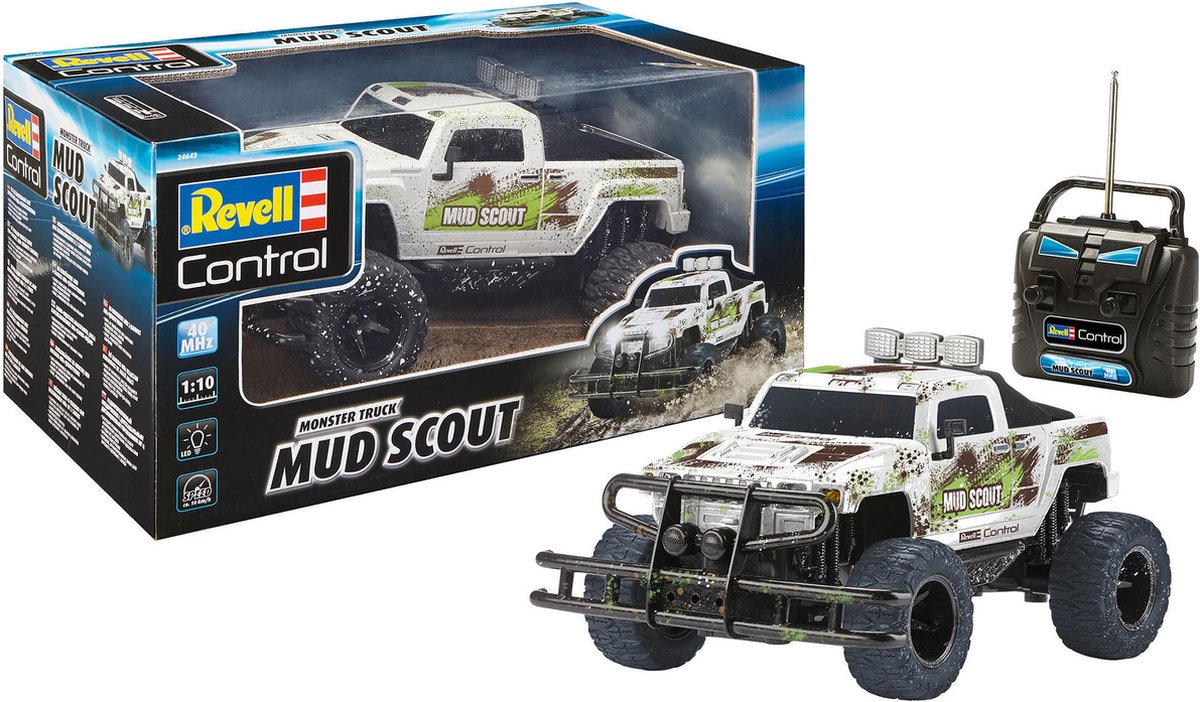 MONSTER MUD BUGGY HURRICANE VOITURE RADIOCOMMANDEE 1/10 NEUF