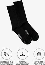 Hipperboo - HipperSocks by Hipperboo - Chaussettes en Bamboe 3 paires - Unisexe - Taille 41-46 - 3 paires - Dames et hommes - Matériau durable - 80% Bamboe