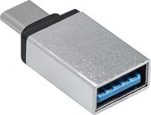 Powteq - USB OTG adapter - USB On The Go - USB C naar USB A female - USB 3.0 - USB 3.0 adapter
