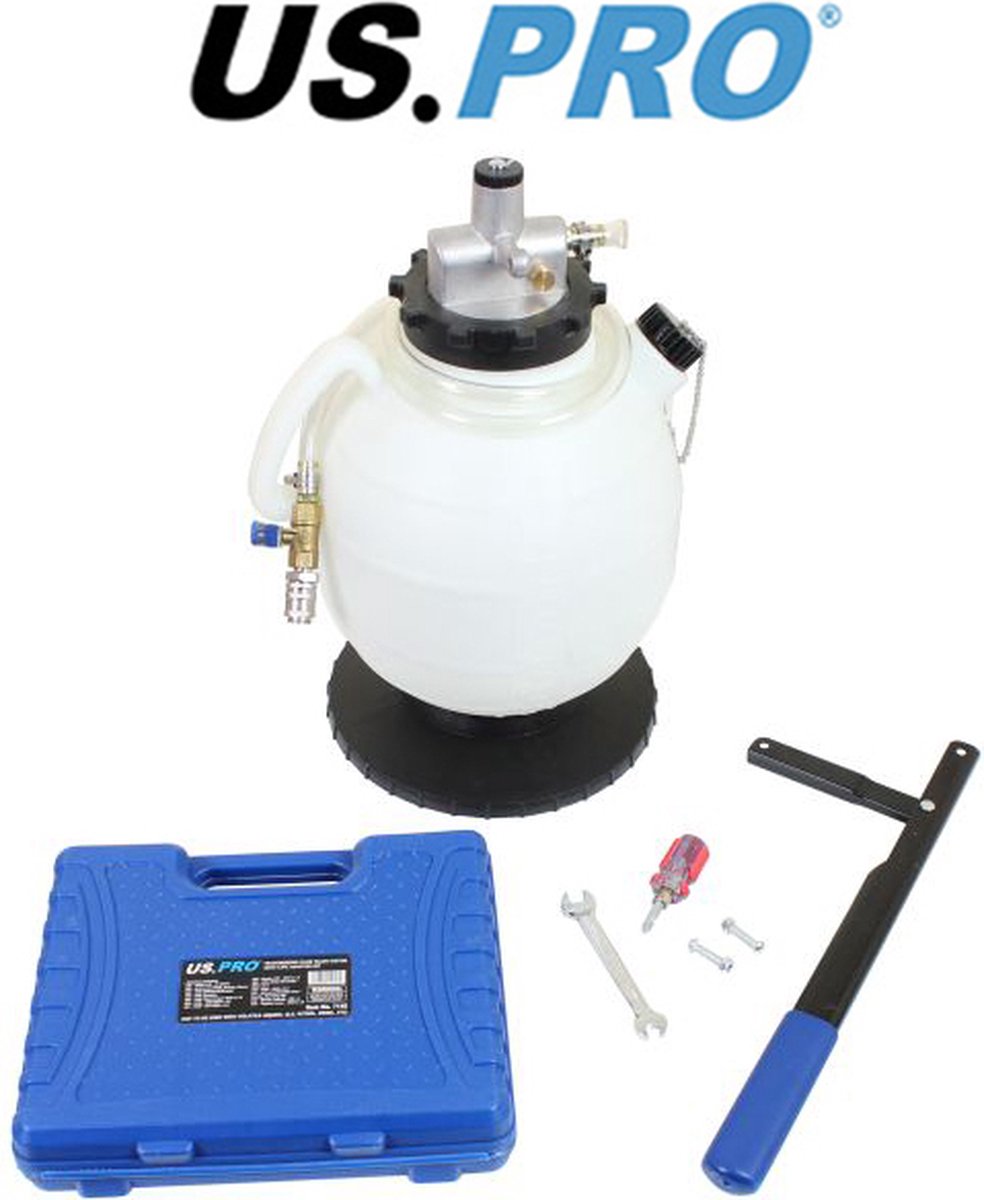 Professionele Transmissie vulpomp 7.5 liter met 13-delige adapterset