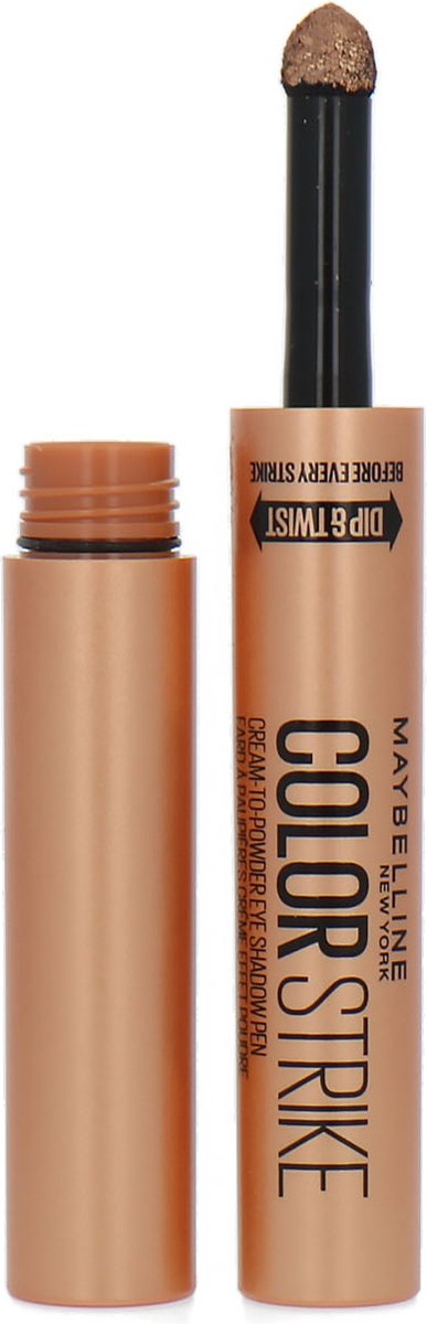 Maybelline Color Strike Cream To Powder Eyeshadow Pen - 35 Flash