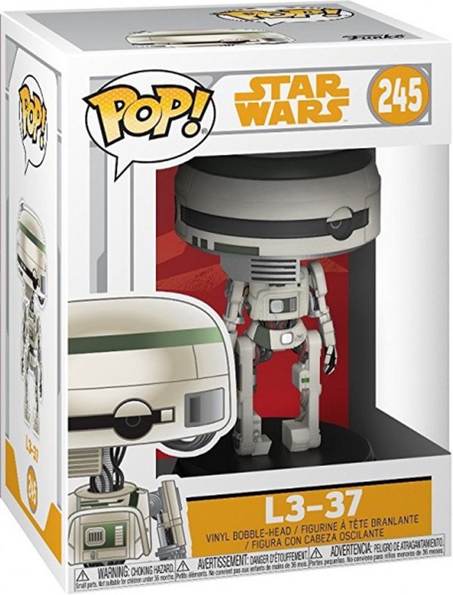 Funko Pop! Star Wars: L3-37 #245 - verzamelfiguur/ vinyl