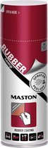 Maston Rubbercomp spray - Brillant soyeux - Rouge - 400 ml