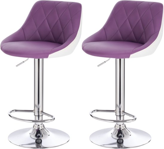 Eetkamerstoel Graz 96x43x52 cm set van 6 kunstleer donkergrijs