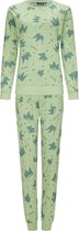 Groene pyjama organisch katoen Fay - Groen - Maat - 48