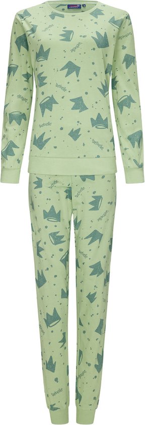Groene pyjama organisch katoen Fay - Groen - Maat - 40